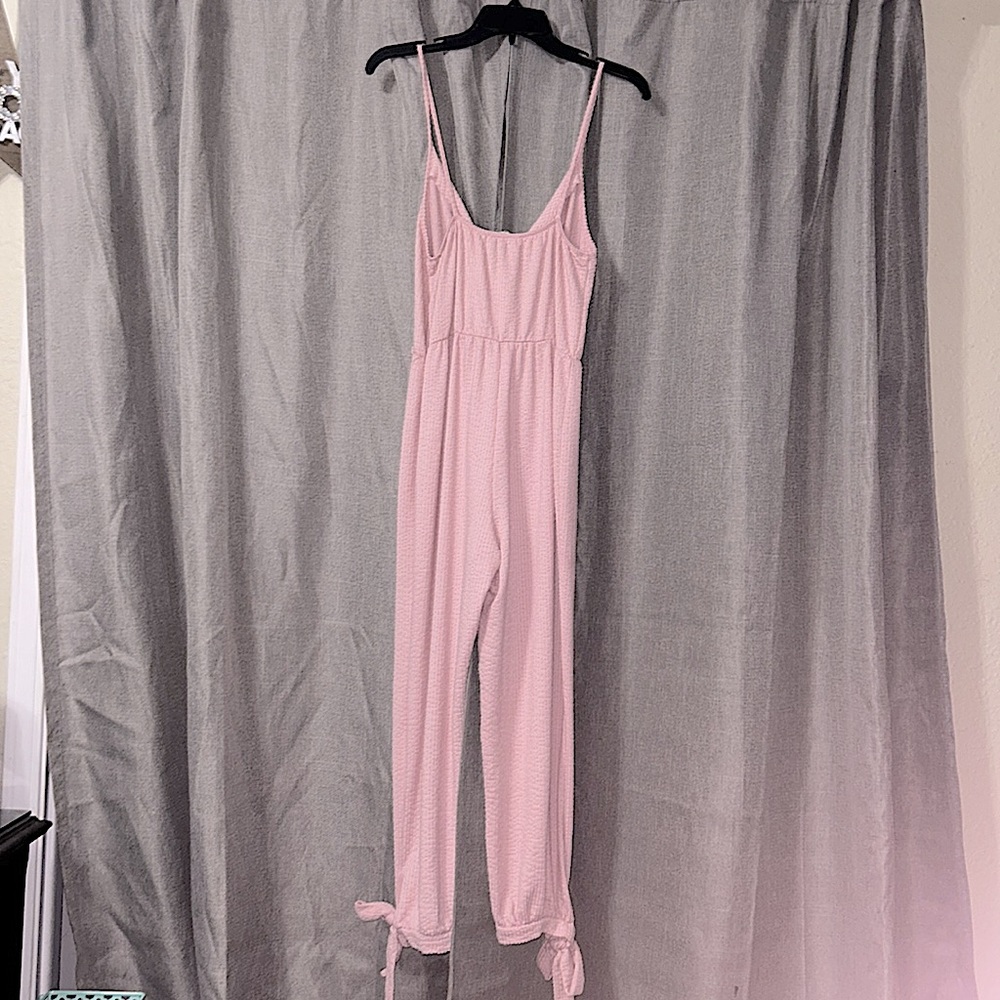 Rolla Coaster Size Lg Spaghetti Strap Romper  Jersey Ribbed Knit runs small - Picture 3 of 3